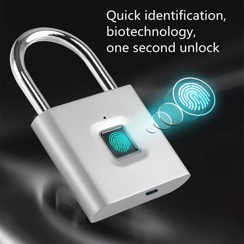 Compact Smart Fingerprint Padlock